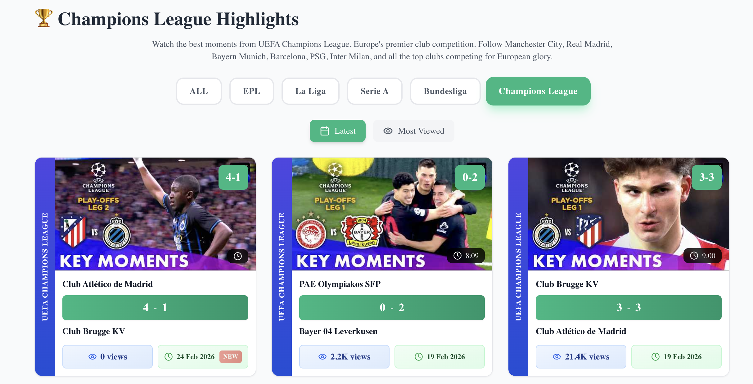 Football Highlights gallery image