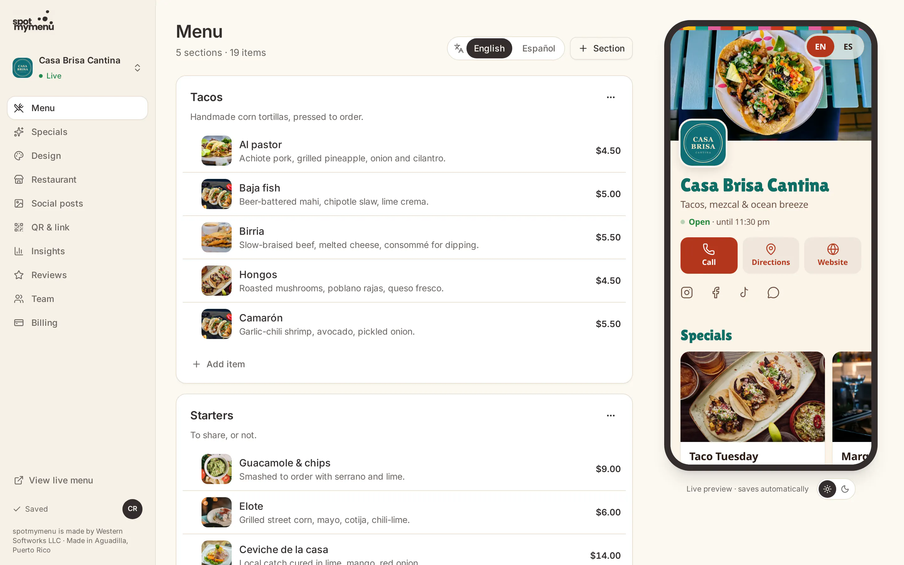 spotmymenu gallery image