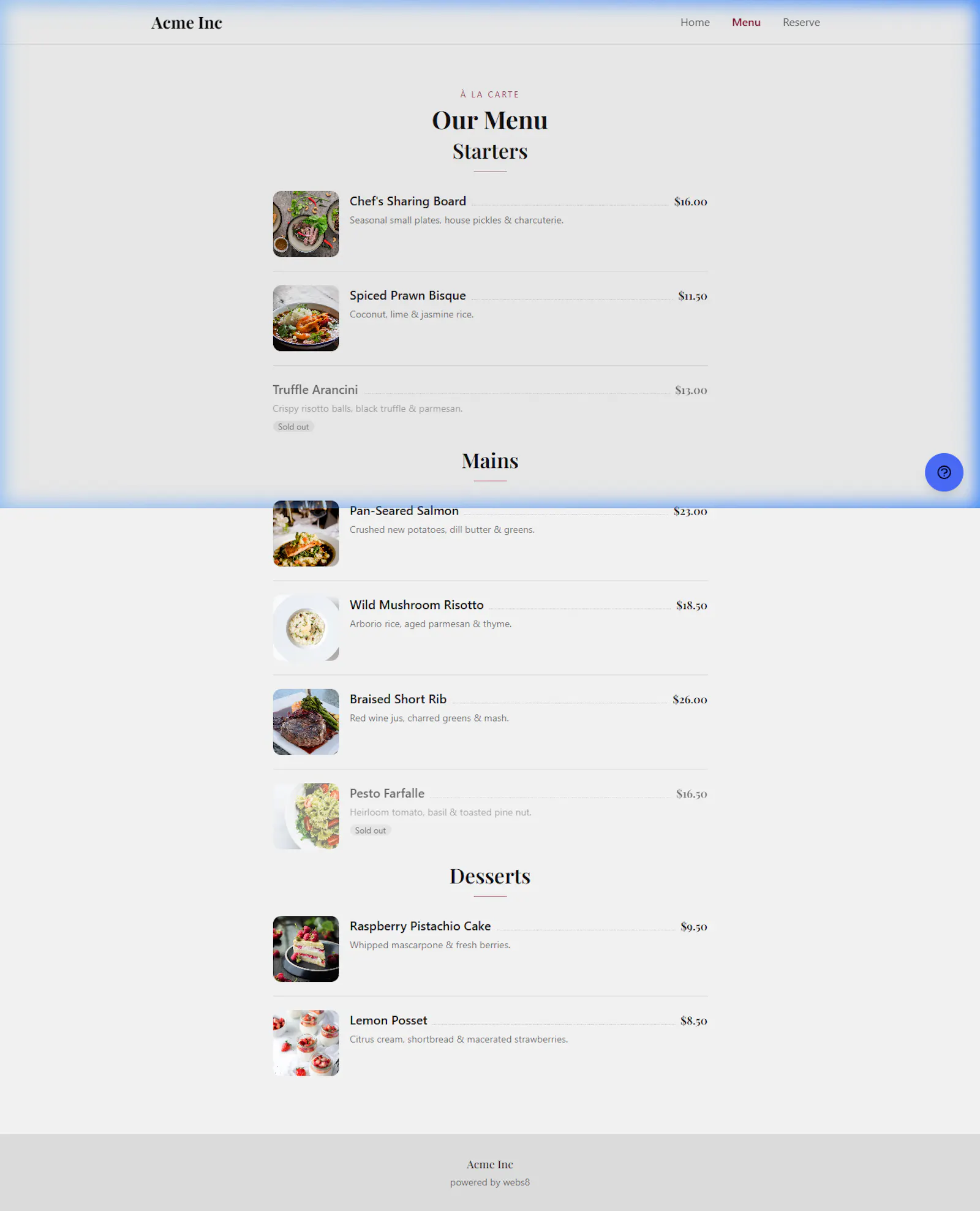 Restaurant App screenshot 4