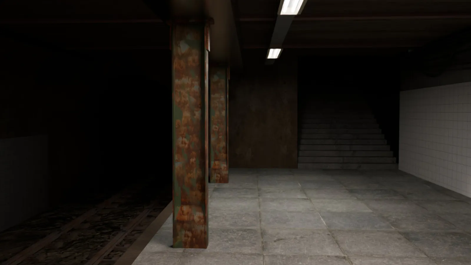 Subway Station-Assembled Interior Scene screenshot 2