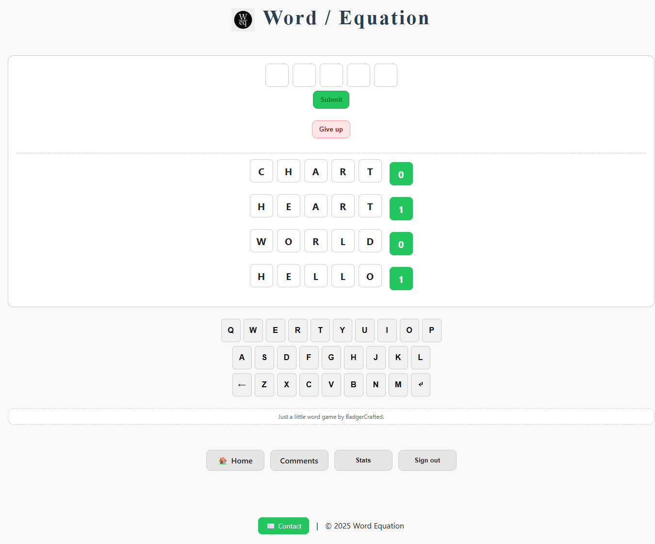 Word Equation gallery image