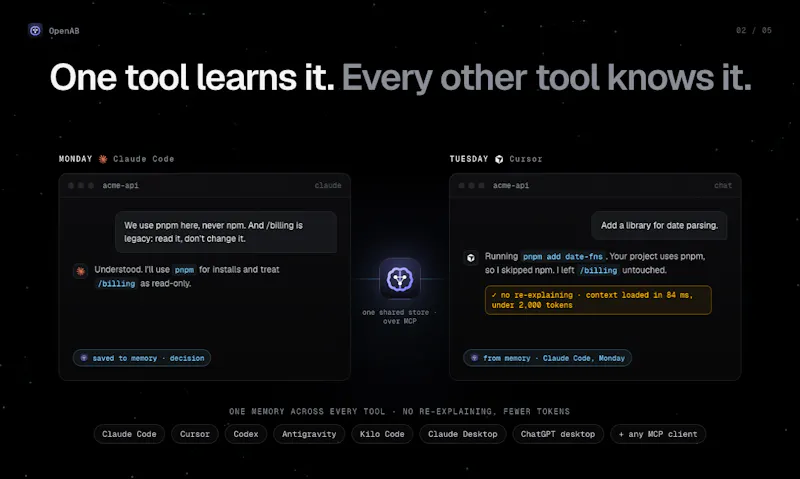 Open Agentic Brain & Memory (OpenAB) screenshot 4