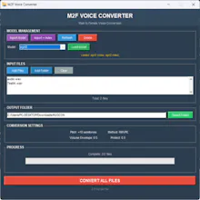 M2F Voice Converter gallery image