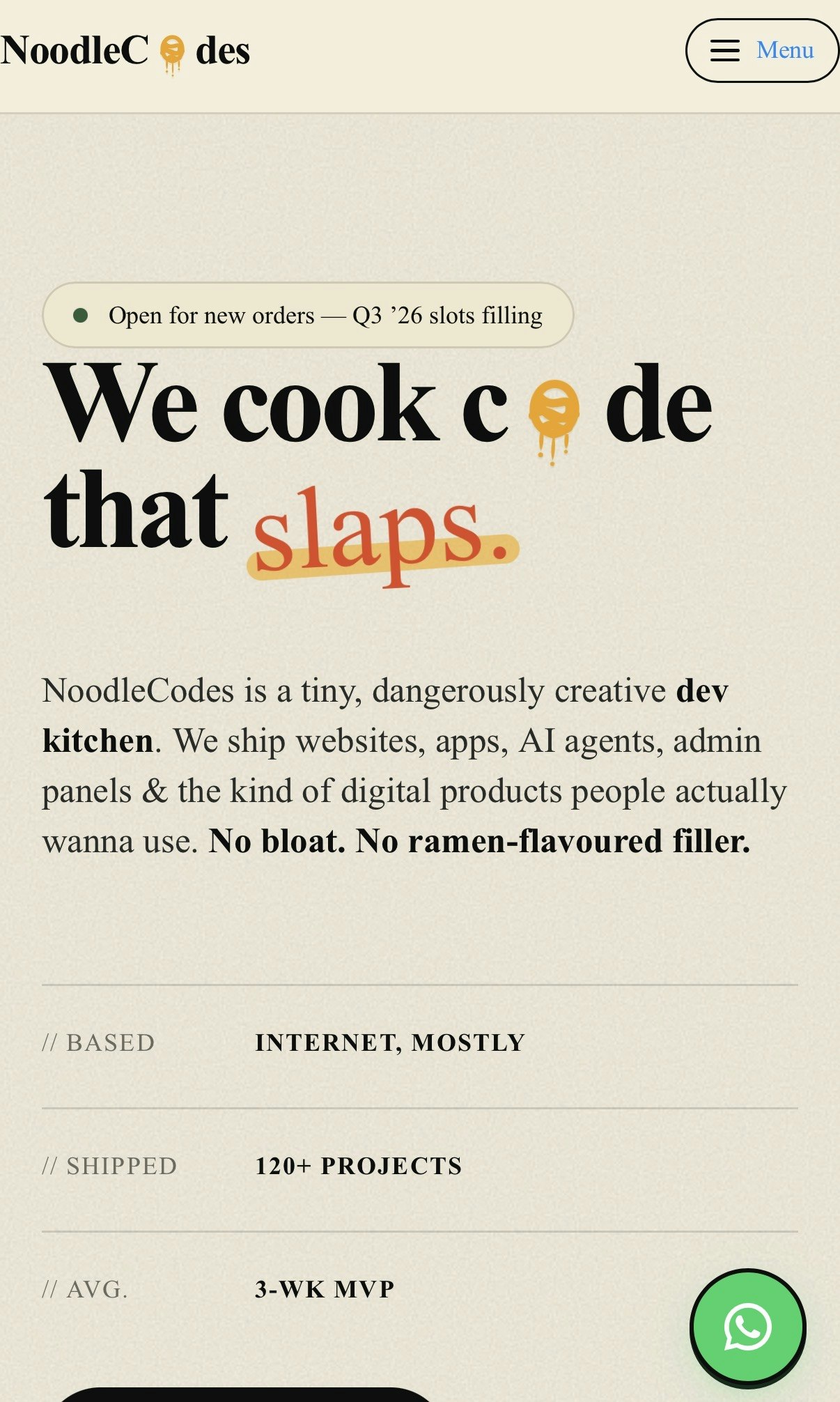 NoodleCodes gallery image