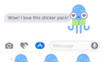 Eliot – Funny Octopus Stickers image