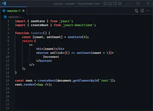 Rich Black VS Code Theme gallery image