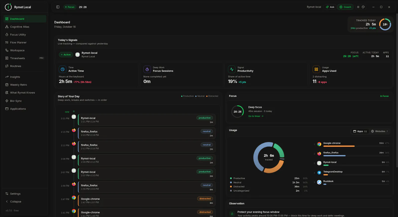 Rymot Local screenshot 4