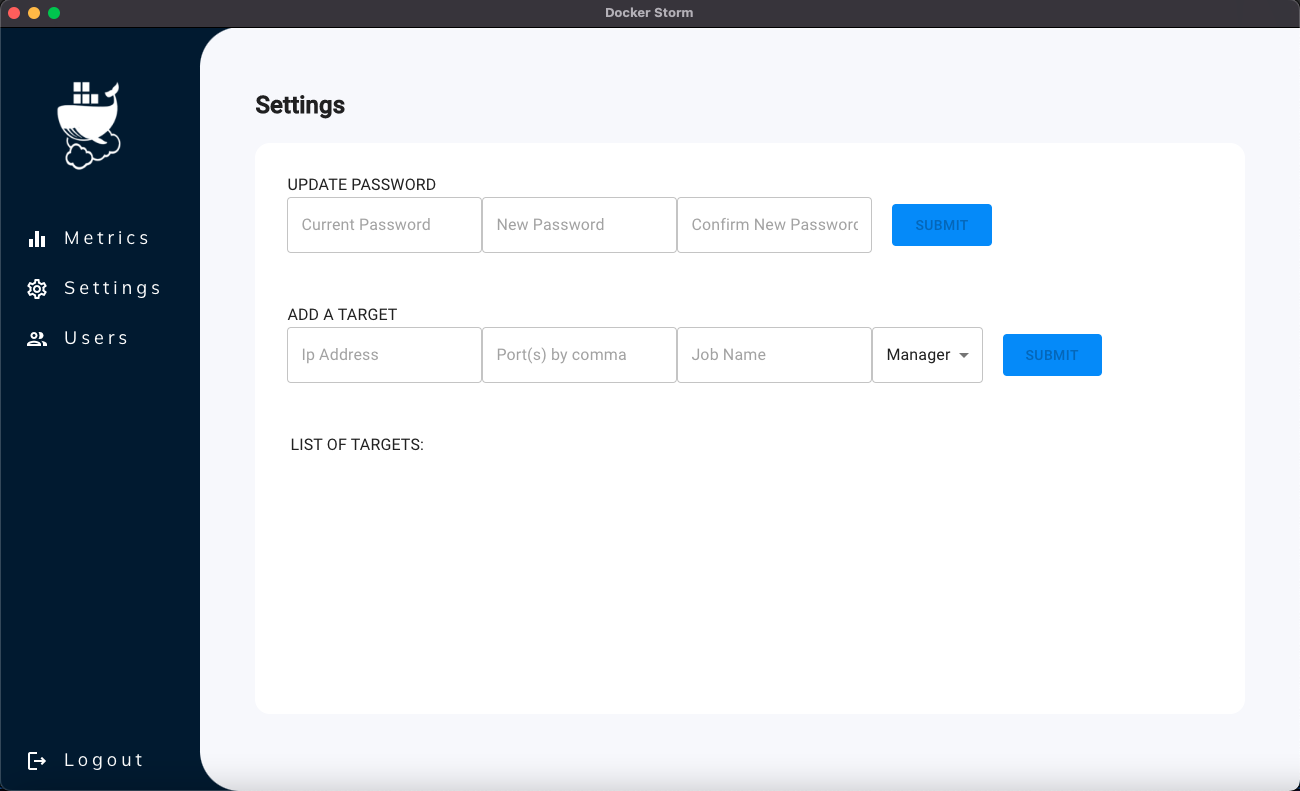 Docker Storm media 2