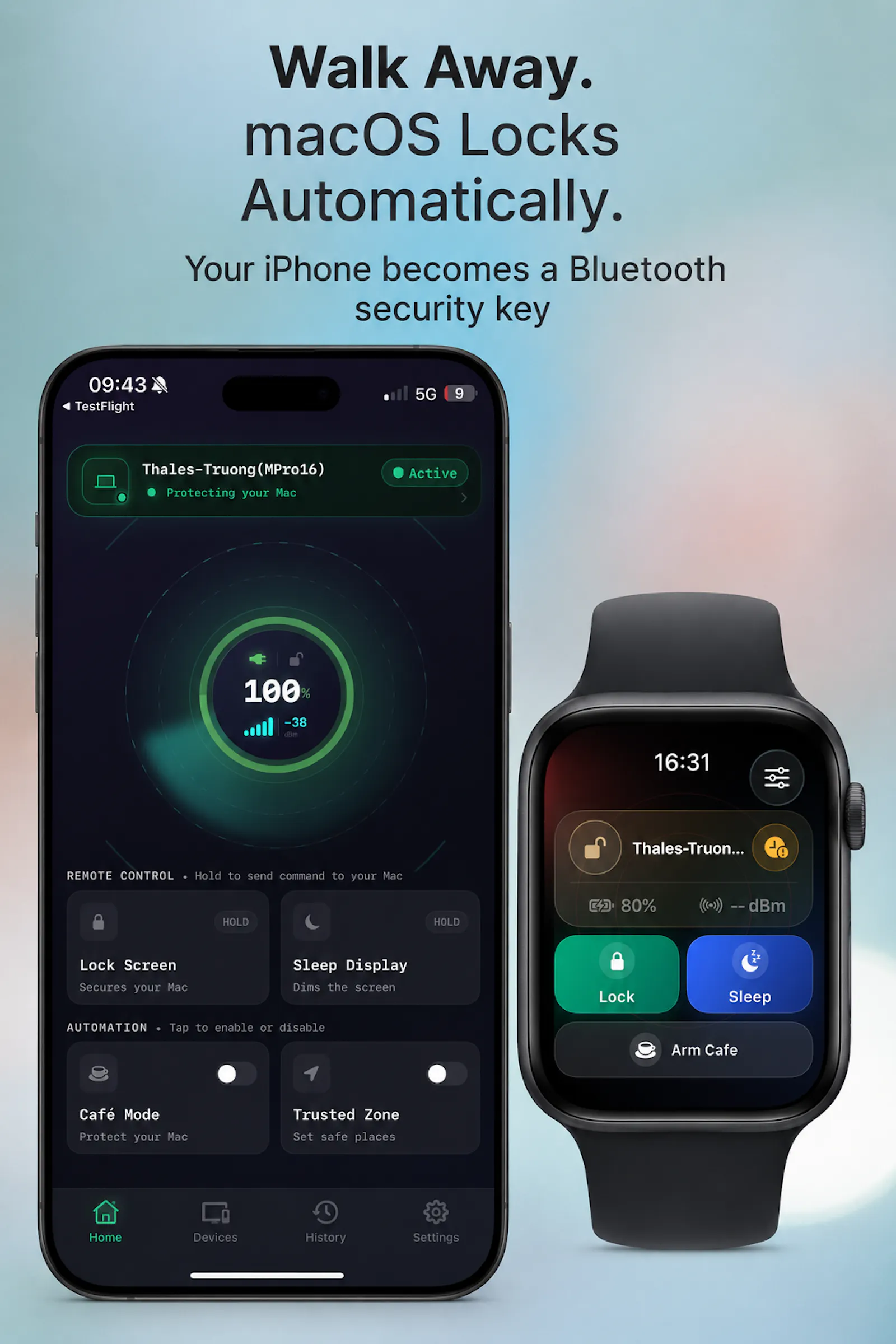 Proximity Lock screenshot 3