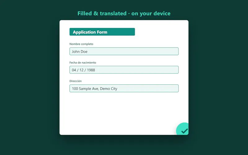 PolyglotFormFill screenshot 6