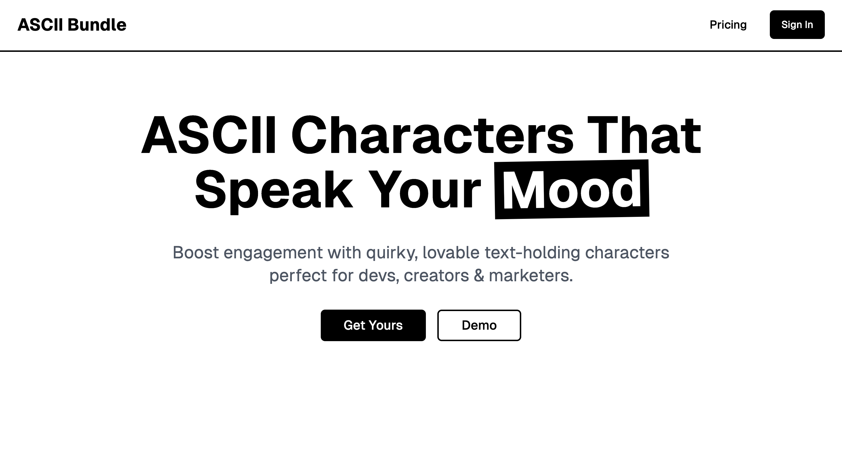 Media Ascii bundle 2