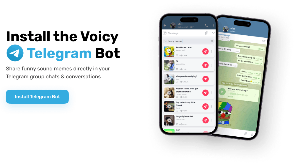 Voicy Telegram Sounds Bot media 1