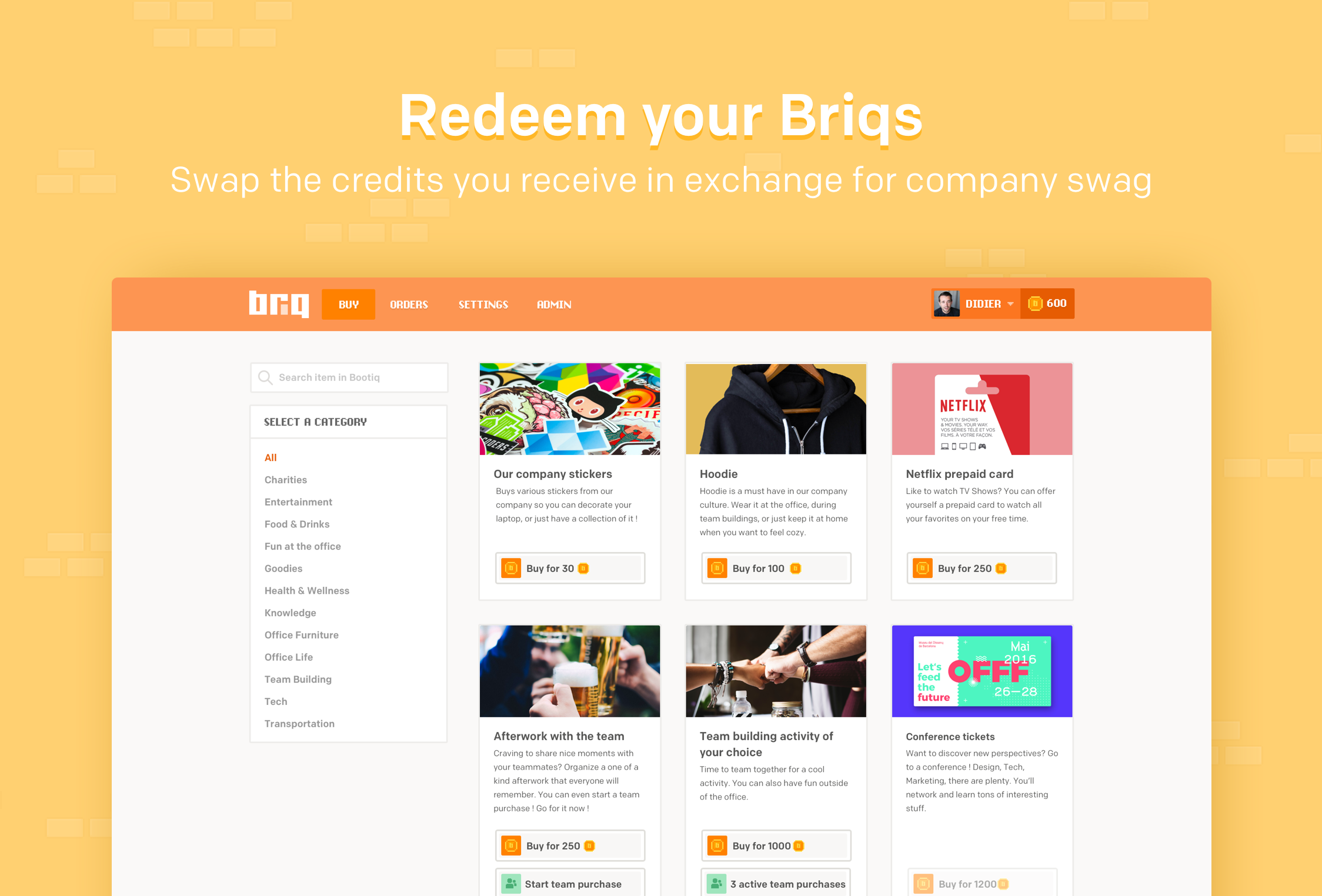 Briq for Slack gallery image