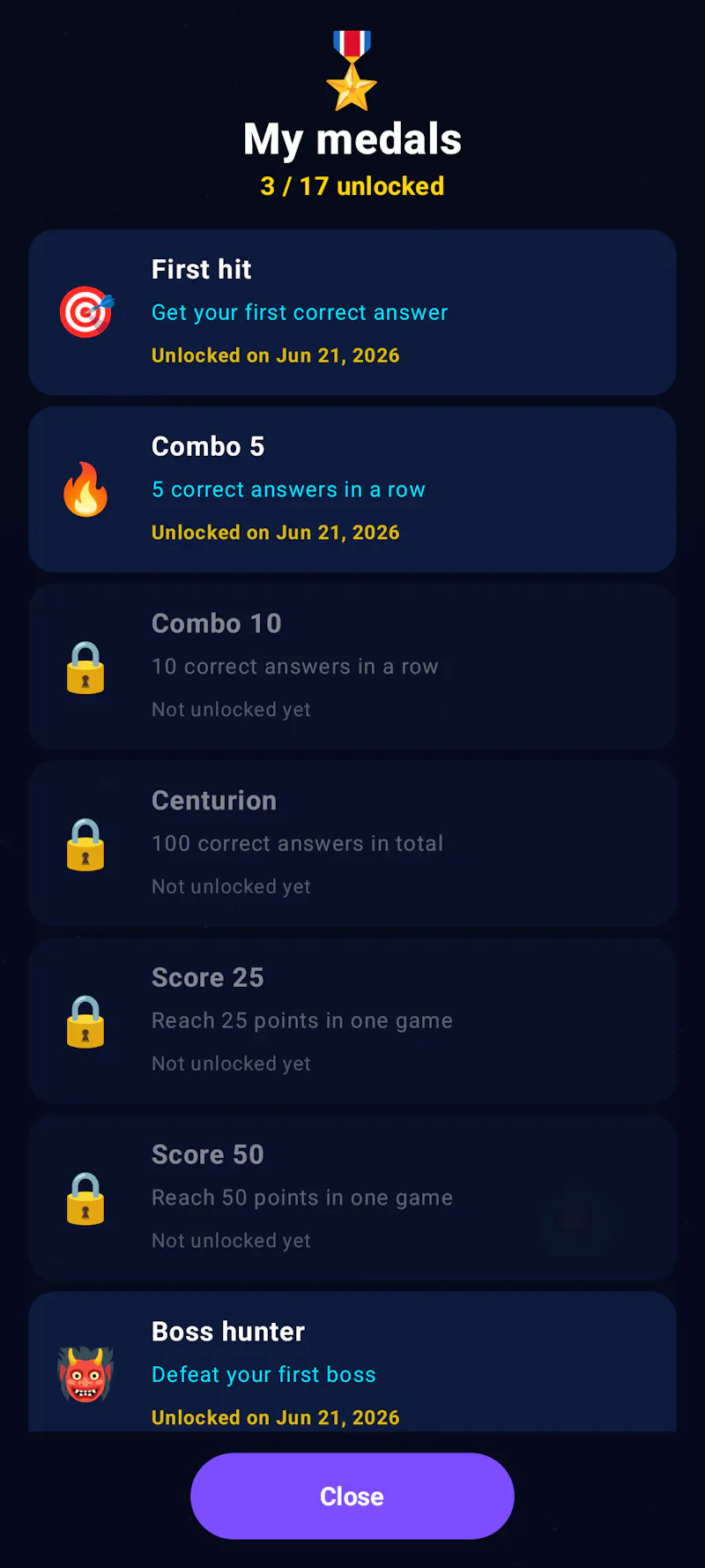 Lucien's Times Tables screenshot 9