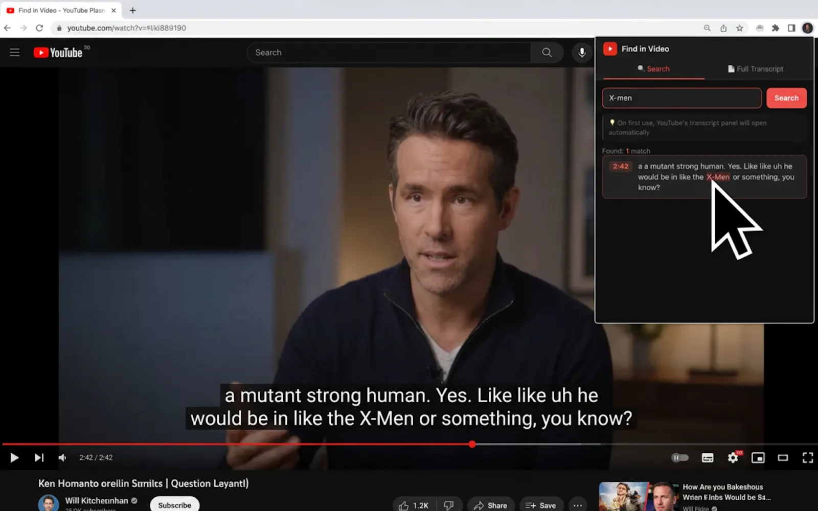 Find in Video screenshot 3