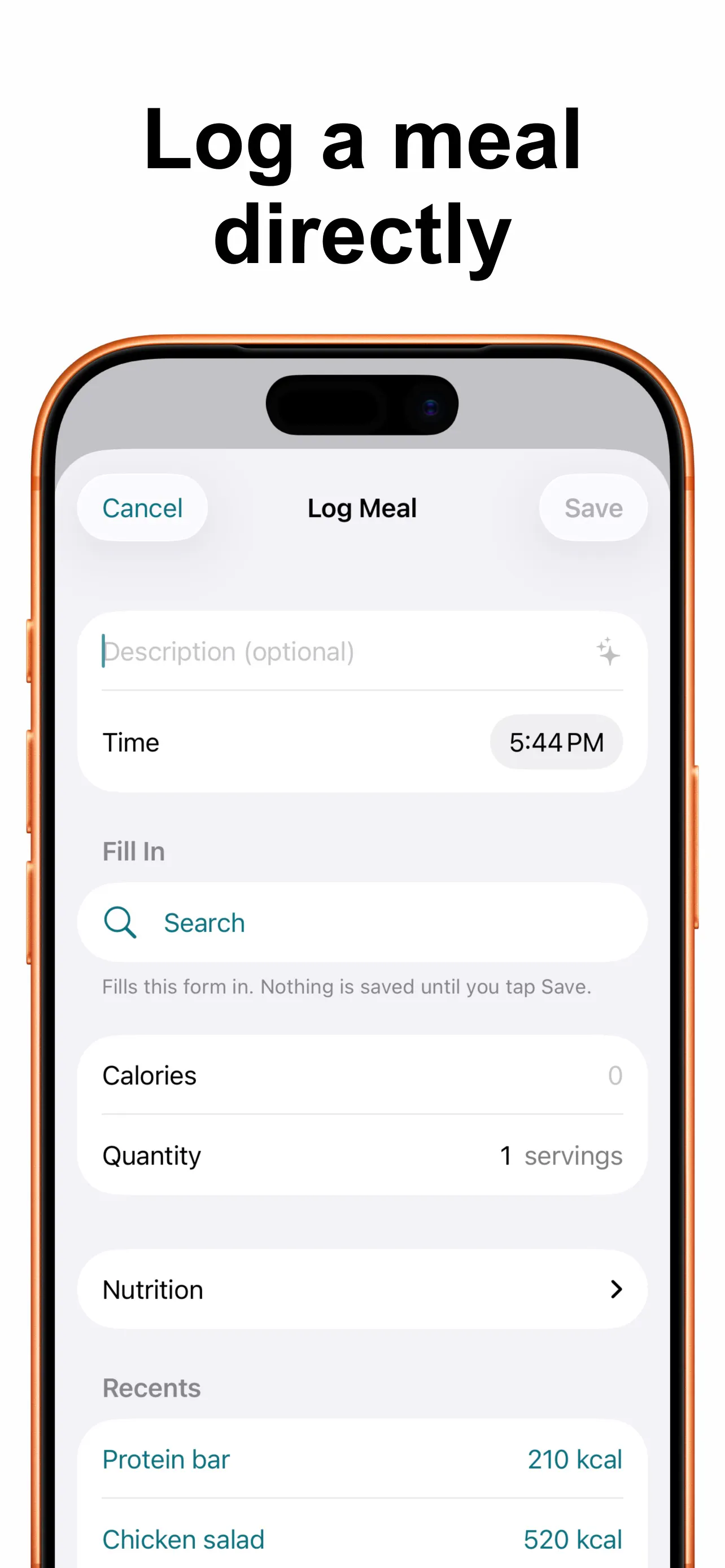 CalSlashD: Calorie Countdown for iOS gallery image