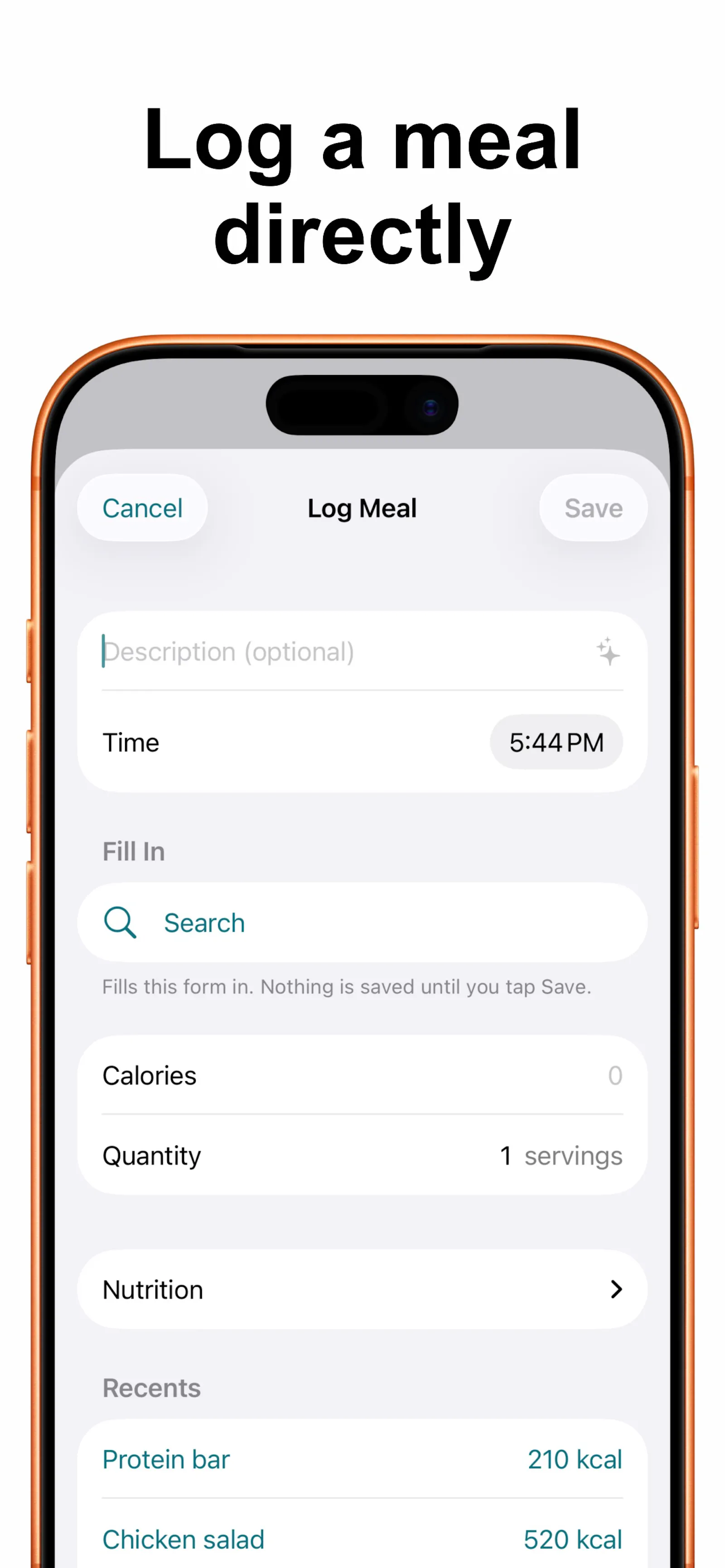CalSlashD: Calorie Countdown for iOS screenshot 8