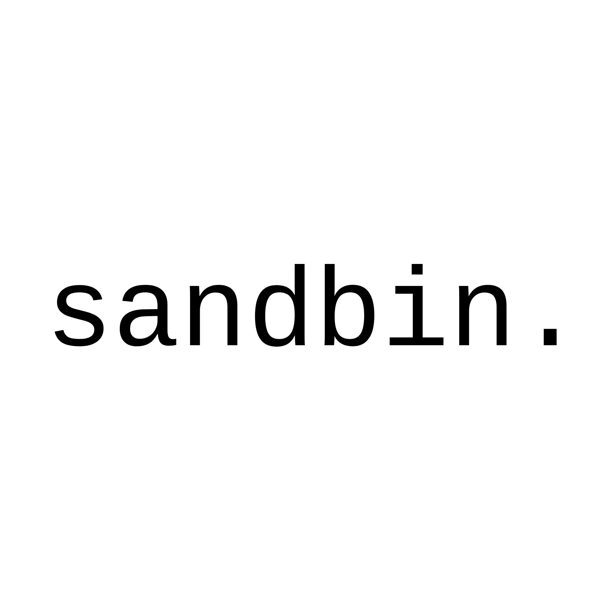sandbin