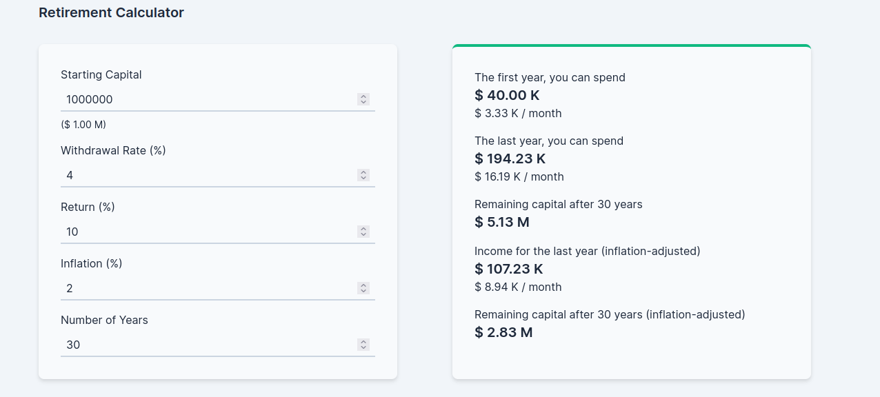 Finabled Retirement Calculator media 4
