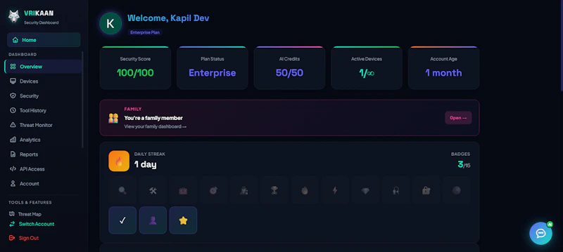 VRIKAAN screenshot 2