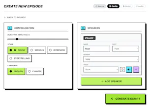 AI Podcast Generator gallery image