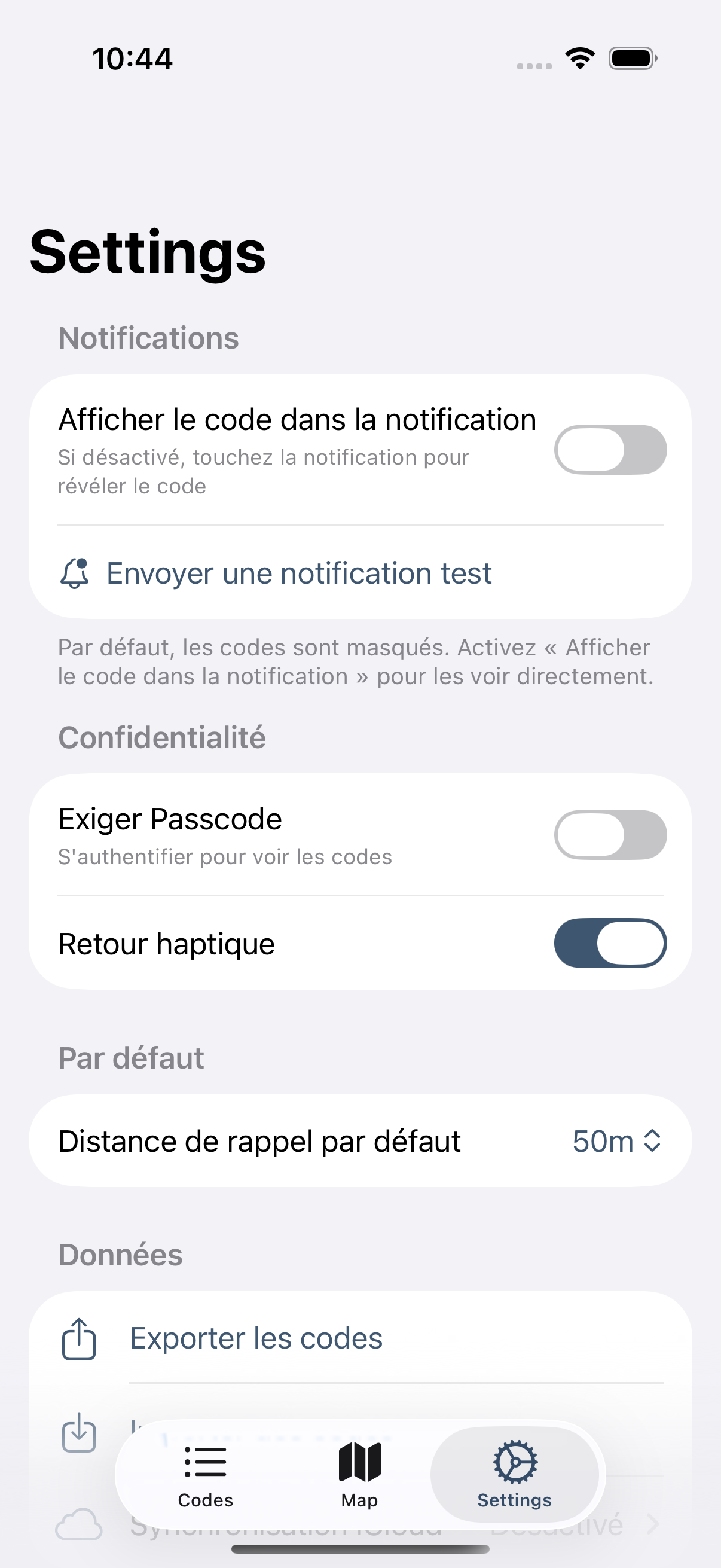 Access Code - Screenshot 2 showing product features and functionality