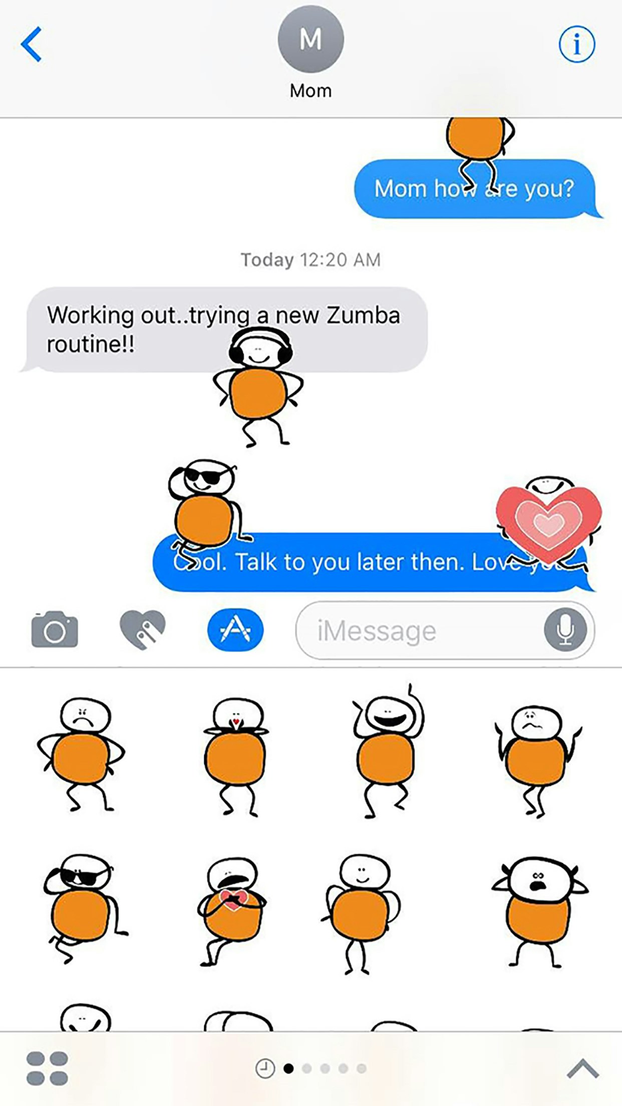 Chumpu iMessage Sticker Pack gallery image