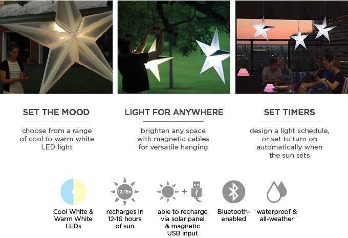 LuminAID Smart Solar Garden gallery image