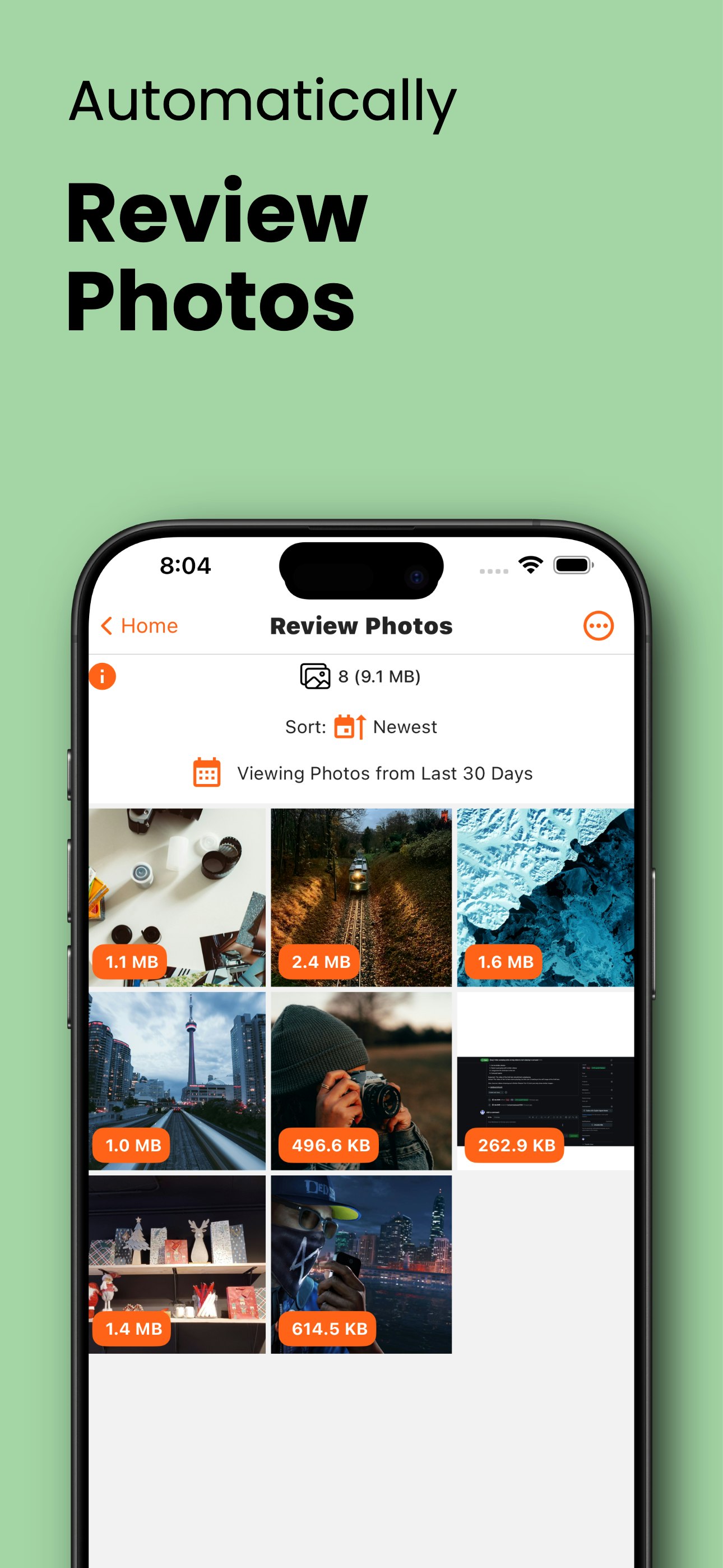 Média Nettoyer de photobase - Nettoyeur de photos alimenté par AI - Bibliothèque de désencombrement en quelques minutes 3