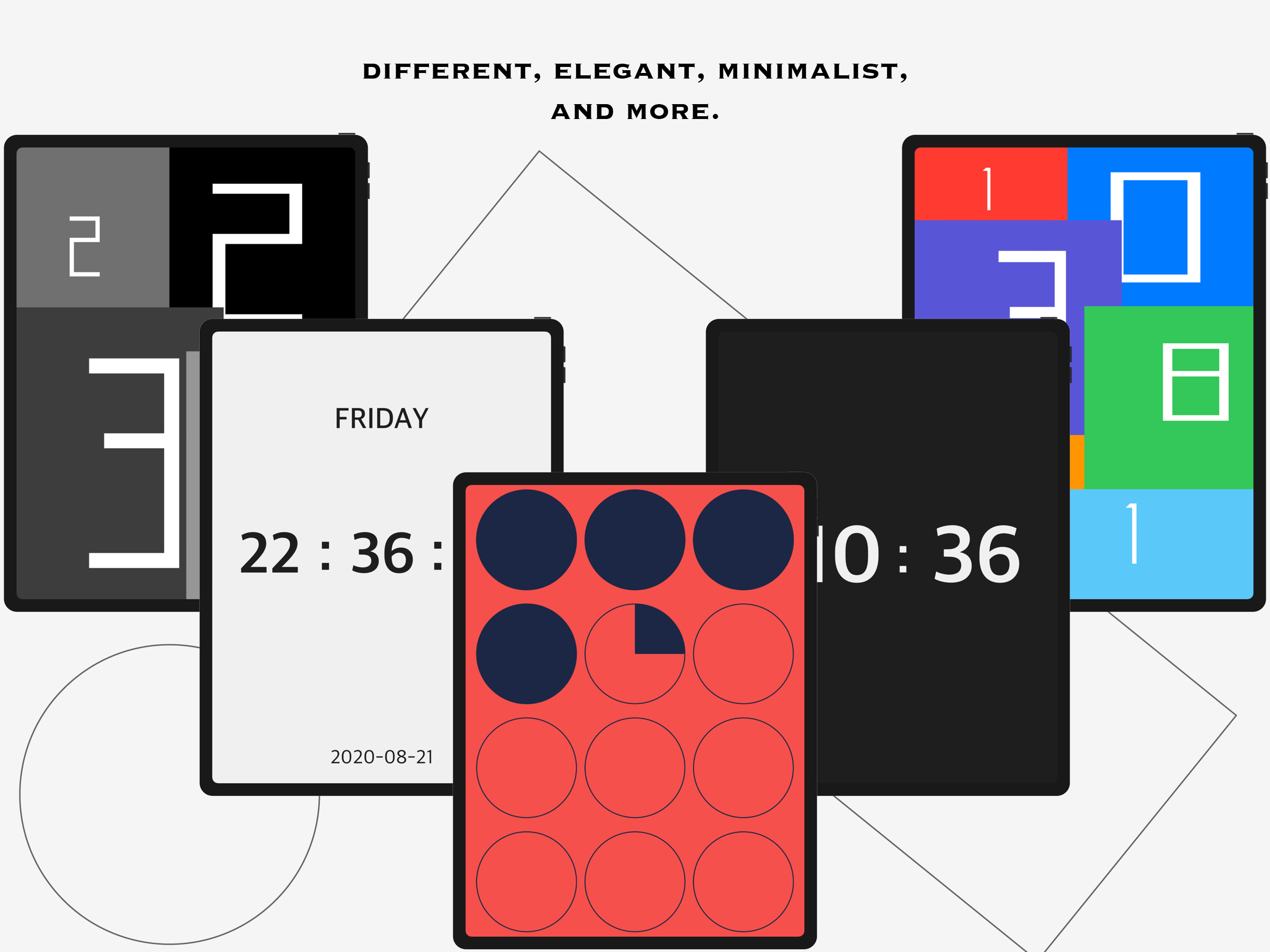 AMClock - A Minimalist Aesthetic Clock media 3