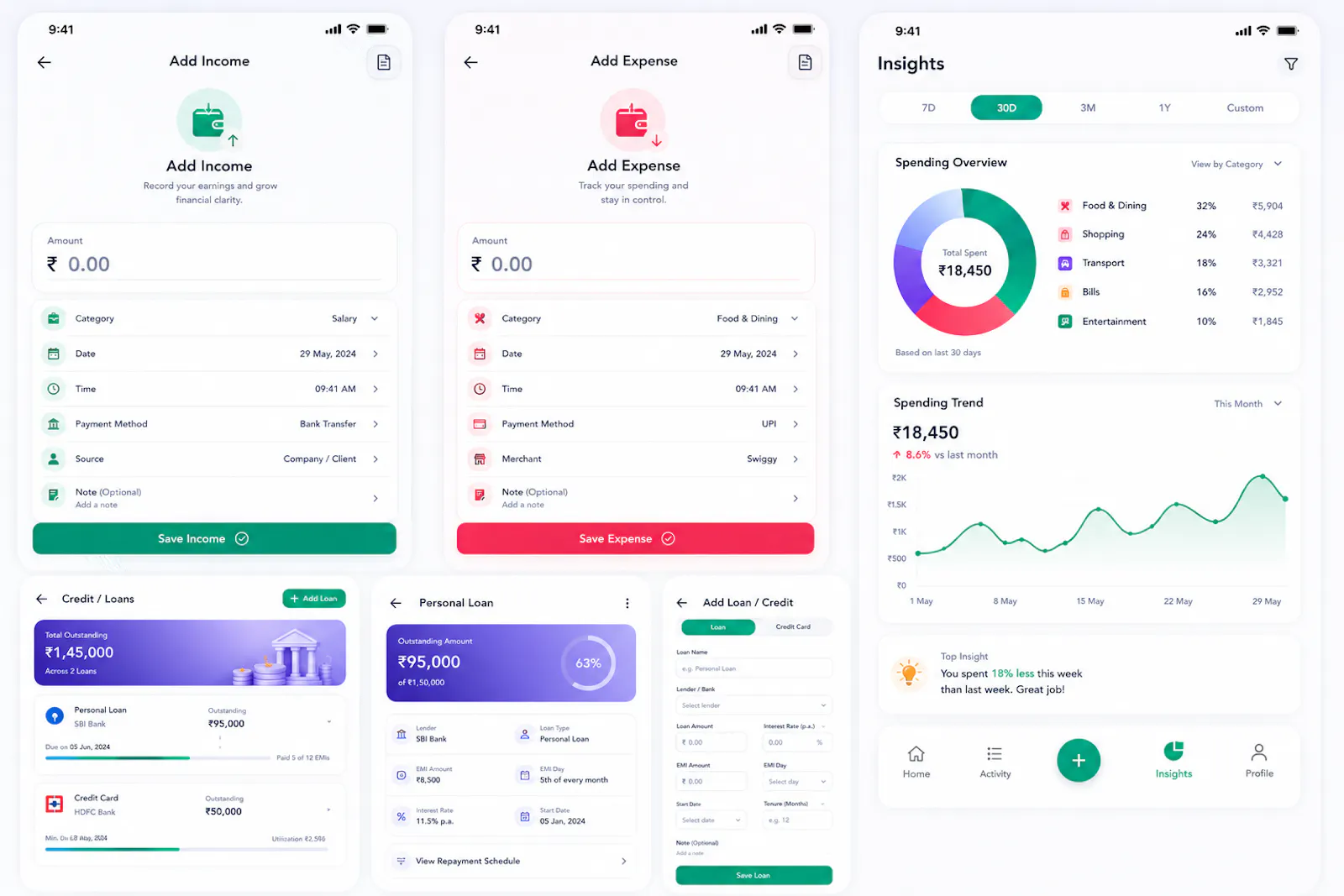 Expensia — Track. Understand. Grow. screenshot 3