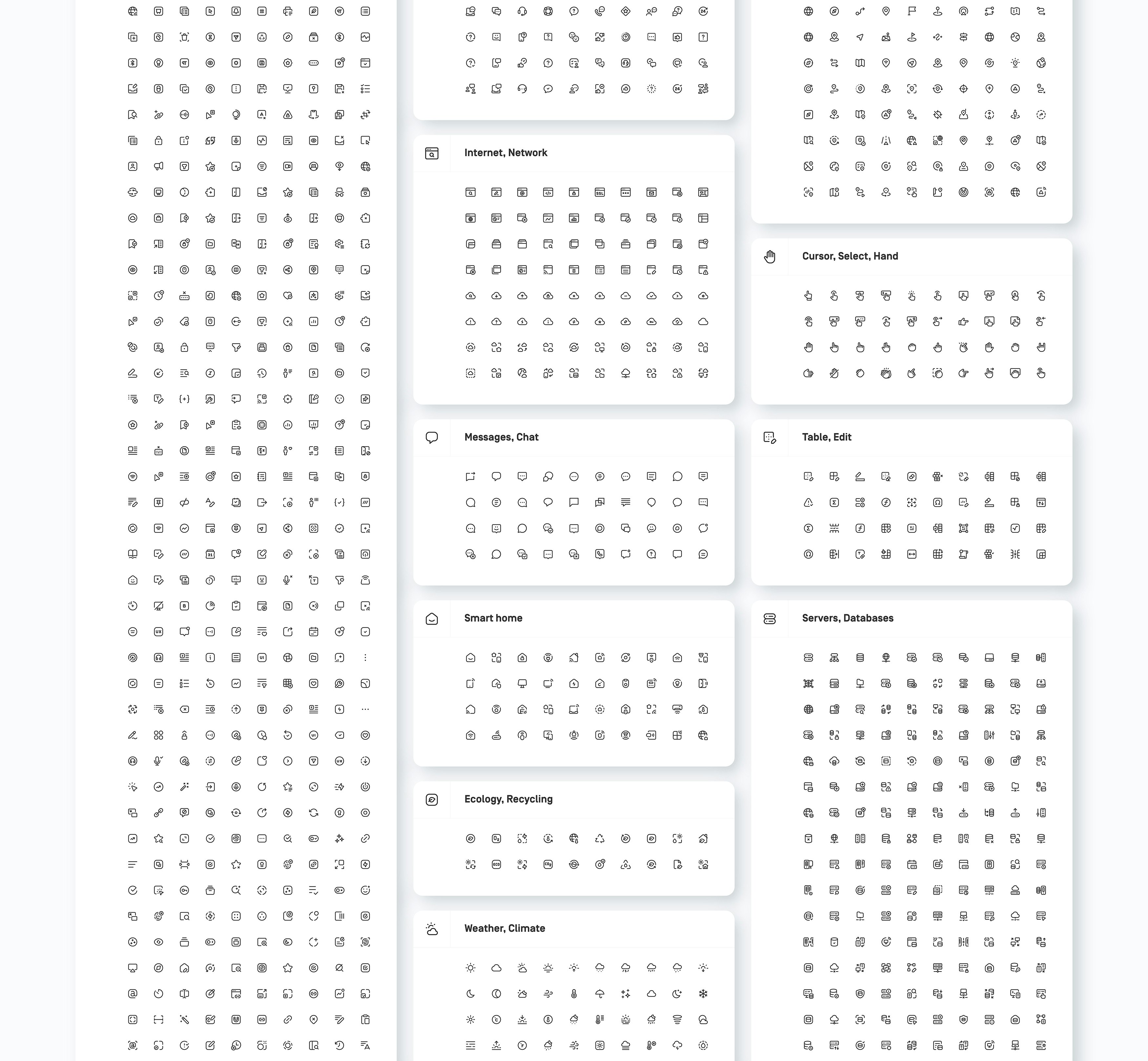 Myicons v—1.21  Vector Line Icons Pack gallery image