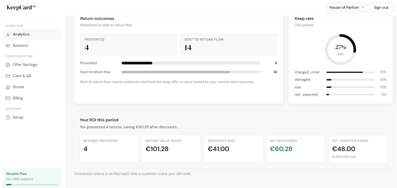 KeepCard screenshot 2