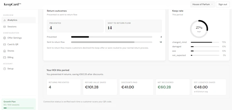 KeepCard screenshot 2