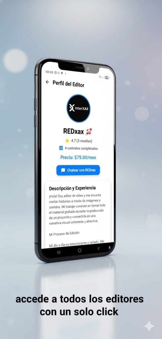 InterXAX - Screenshot 2 showing product features and functionality