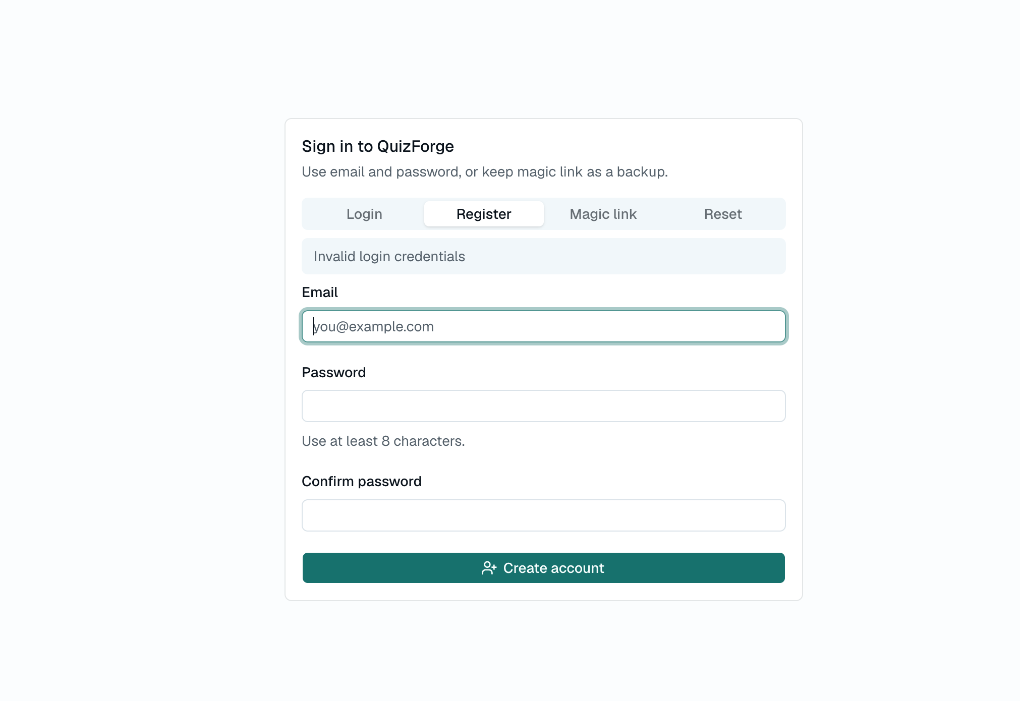 QuizForge gallery image