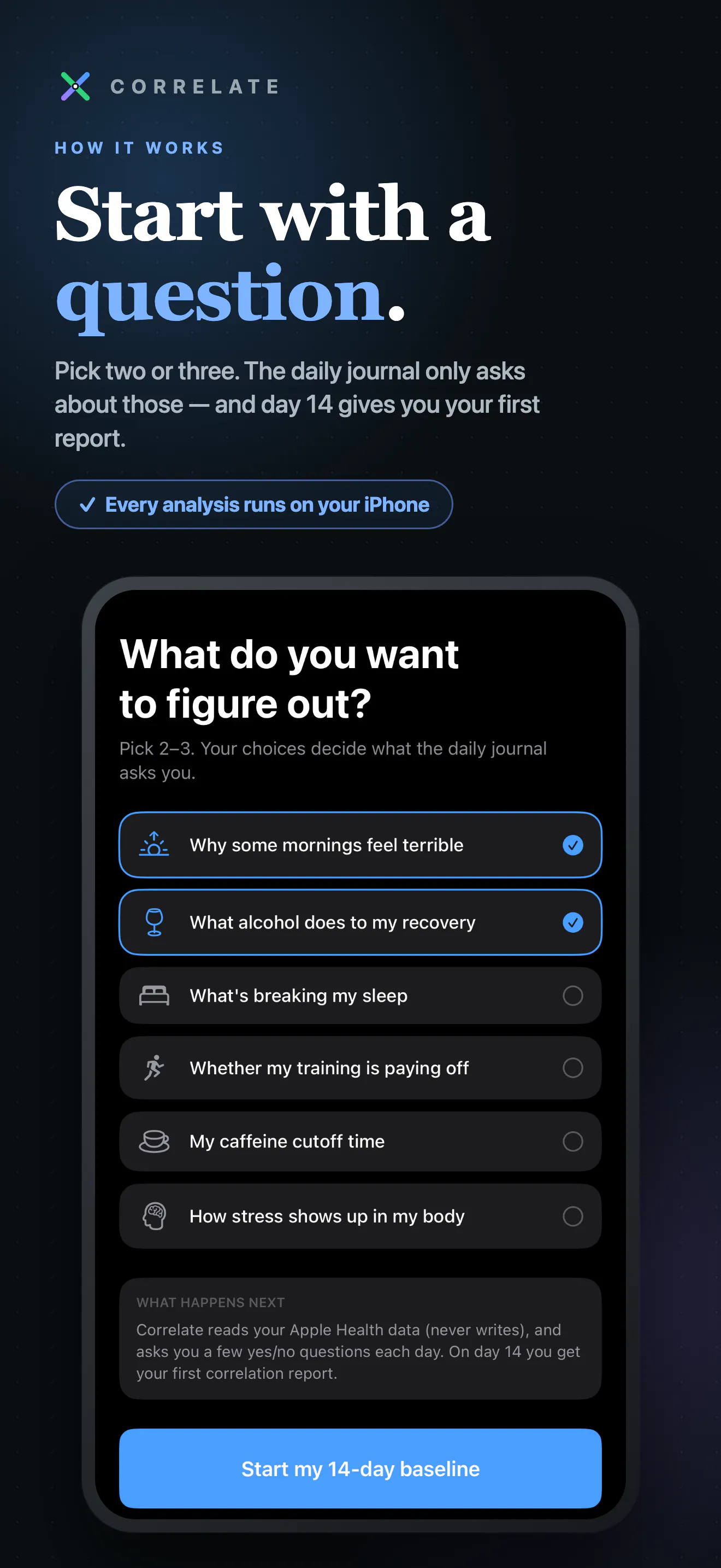 Correlate - Health Insights  gallery image