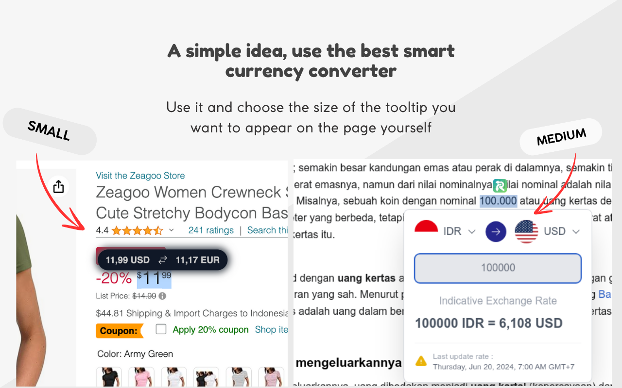 迅速な通貨コンバーター media 3