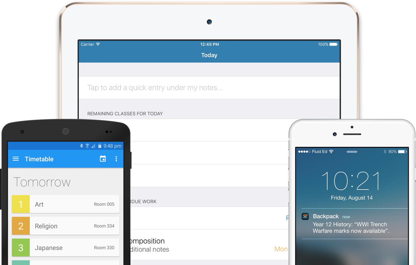 BACKPACK BY FLUID EDUCATION