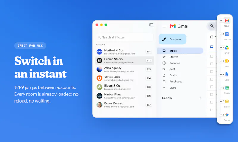 Orbit for Mac screenshot 3
