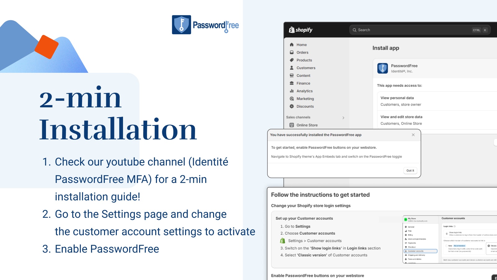 Média Connexion instantanée sans mot de passe - Authentification sans mot de passe rapide et facile 3