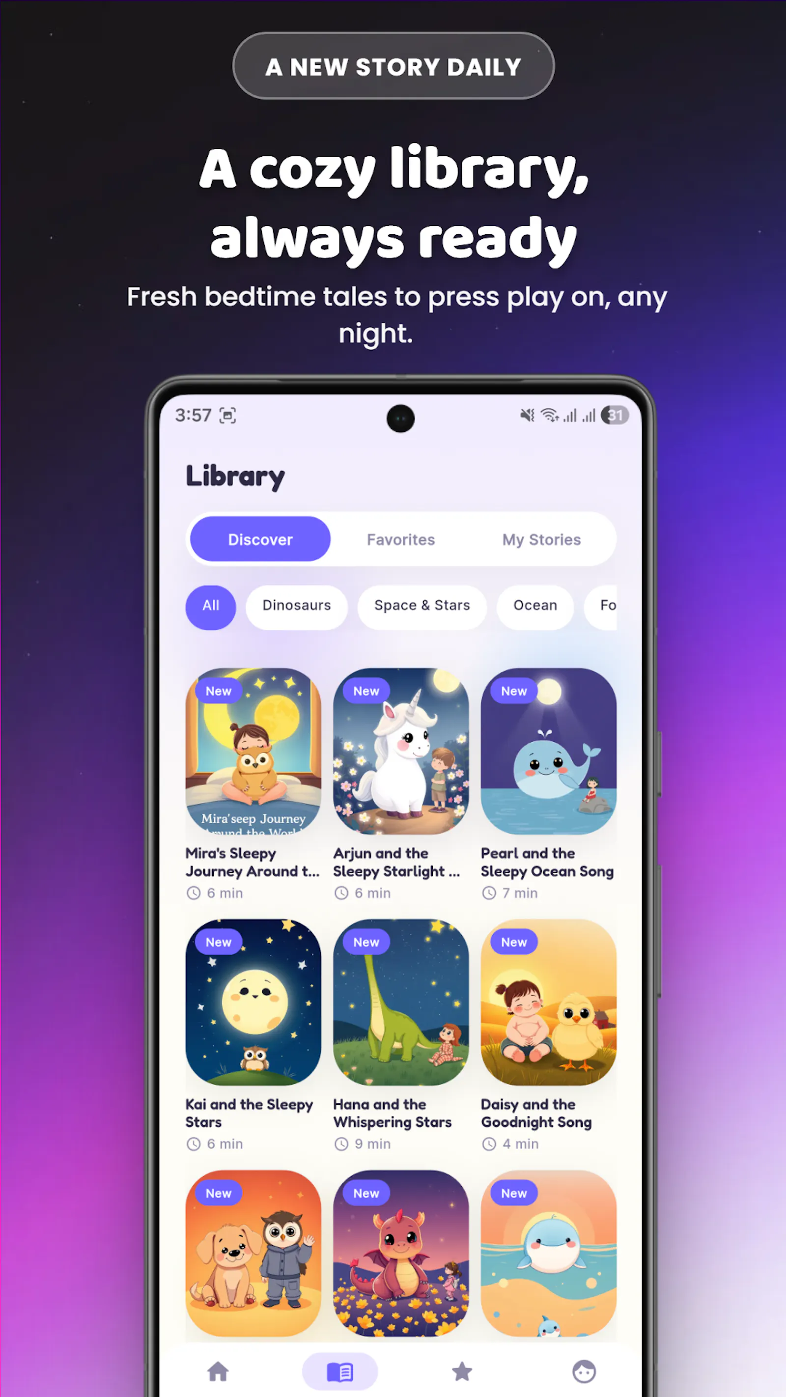SleepFox: Kids Audio Stories screenshot 4