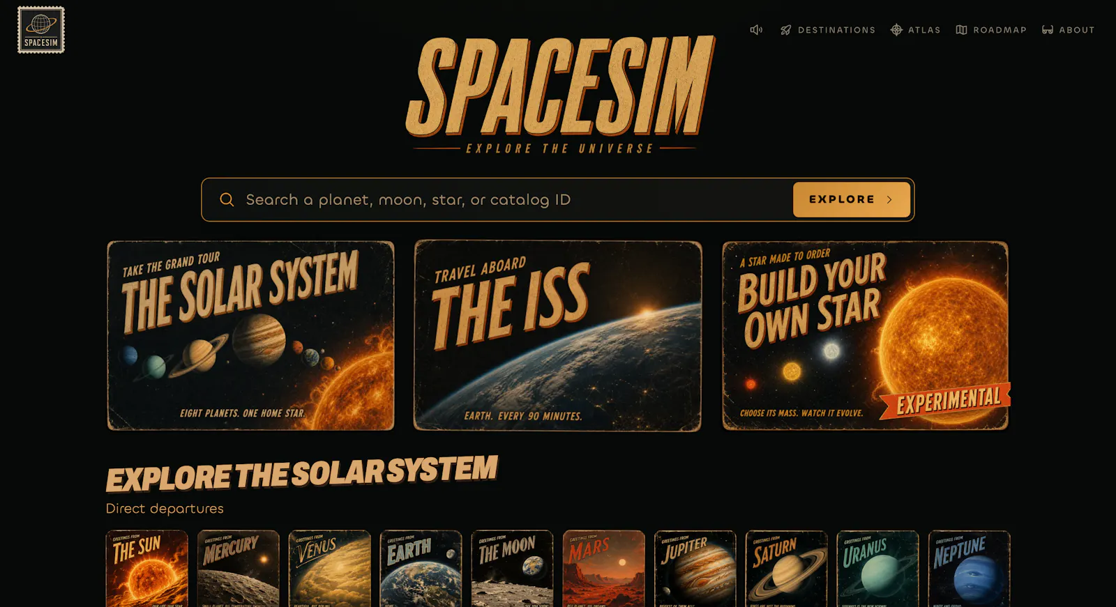 SpaceSim screenshot 2