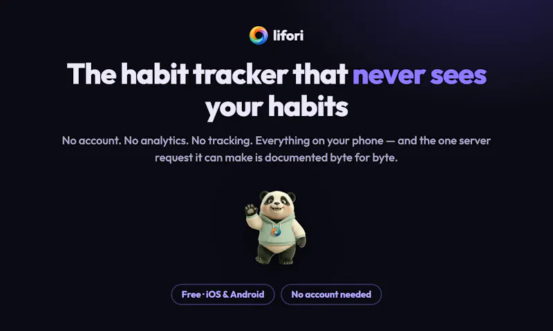 lifori - Habit Tracker & AI Coach screenshot 3