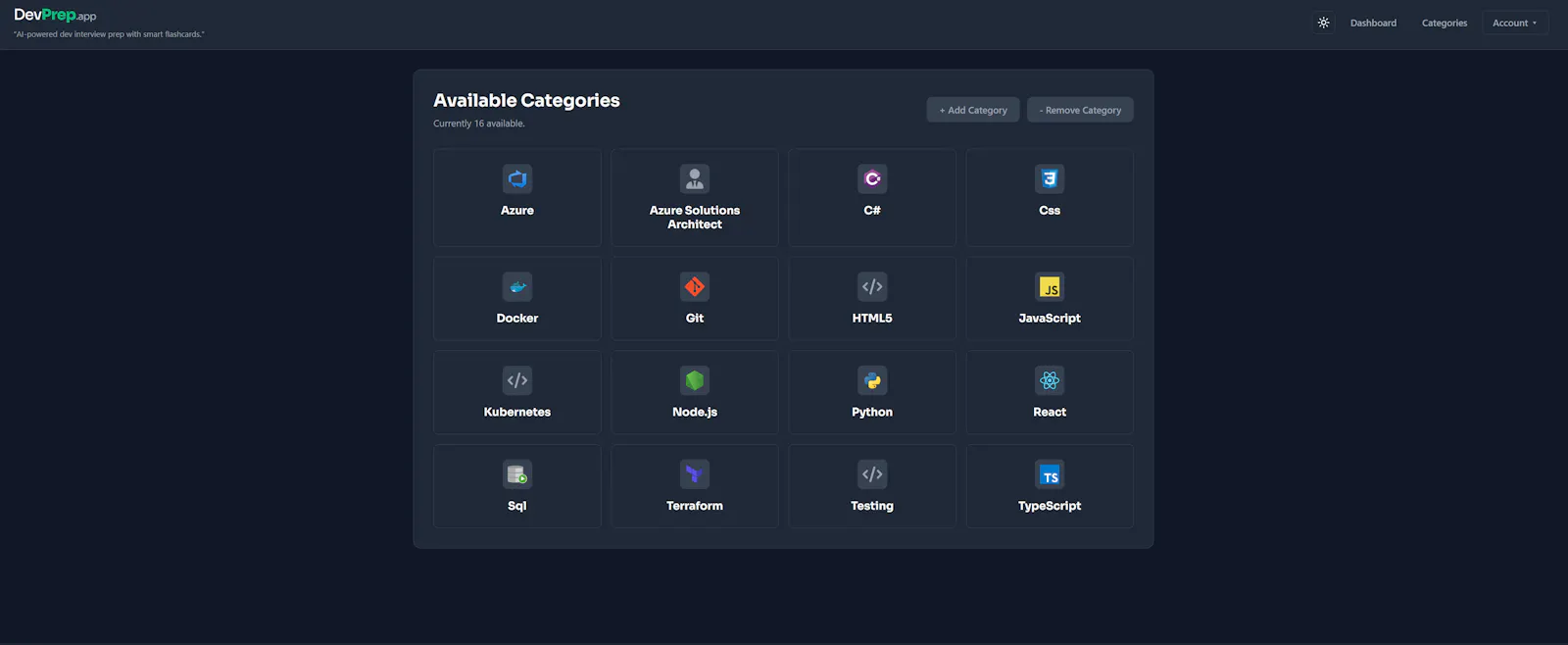 DevPrep.app screenshot 3