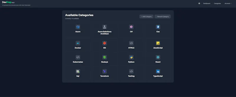 DevPrep.app screenshot 3