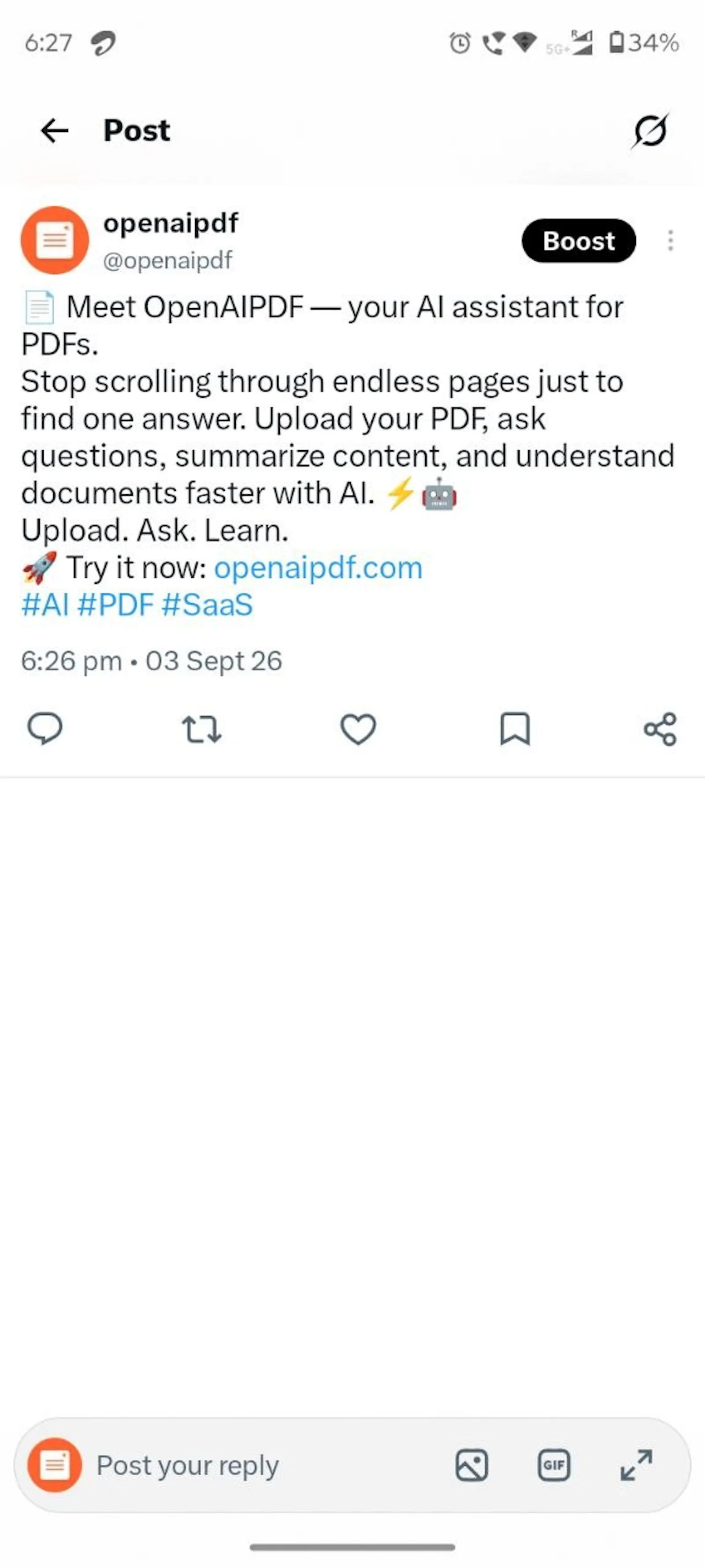 OpenAIPDF screenshot 1