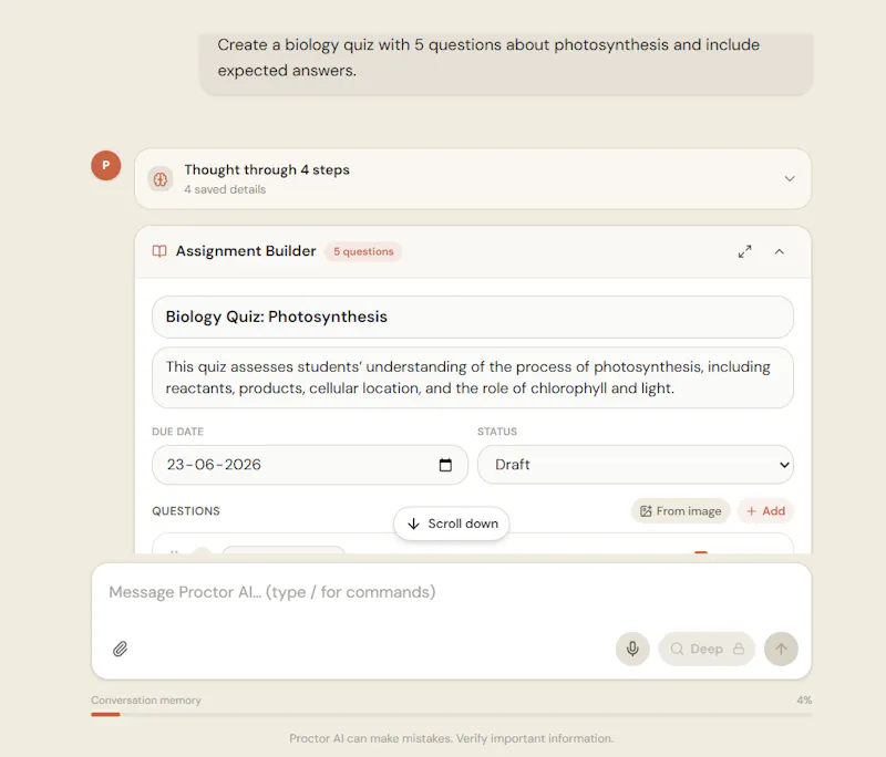 Proctor AI screenshot 9