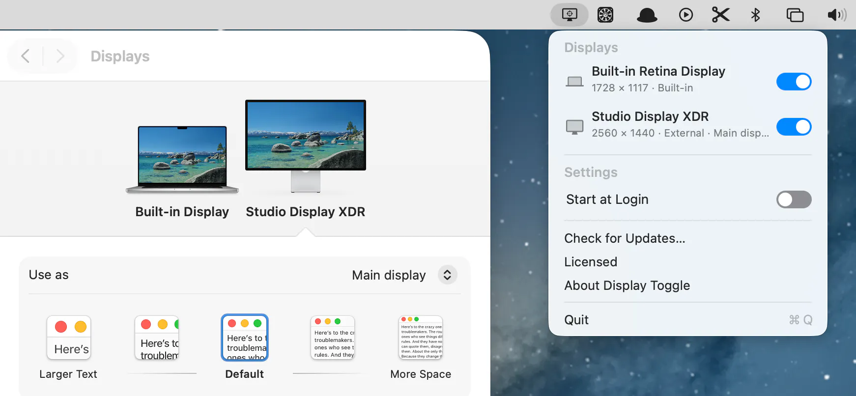Mac Display Toggle gallery image