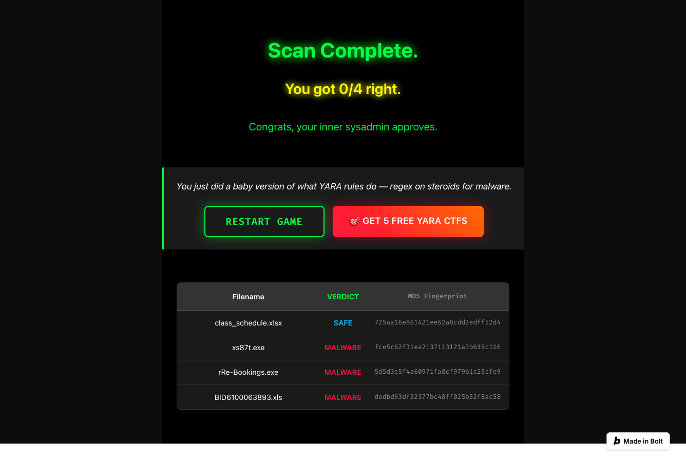 Spot the Malware gallery image
